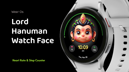 Hanuman Watch Face screenshot 6