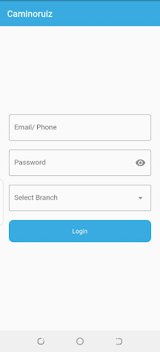Android application Global Tilapia Attendance App screenshort