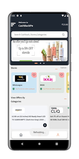 CashBackPe Screen 2