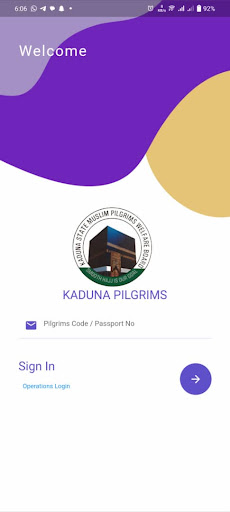Android application Kaduna State Pilgrims screenshort