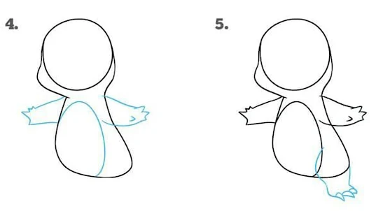 How to draw monster
