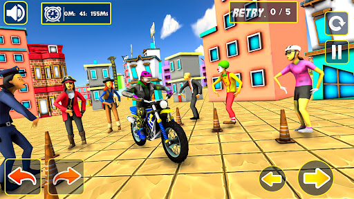 Android application Stunt Bike Race GT Racing Game screenshort