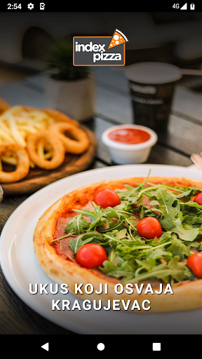 Android application Index Pizza Kragujevac screenshort