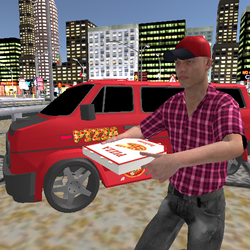 Pizza Delivery City Simulator logo