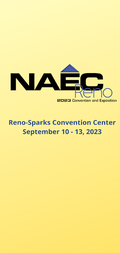 Android application NAEC's 2023 Convention & Expo screenshort