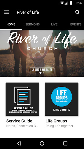 Android application River of Life Cold Spring screenshort