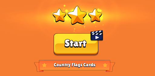 Android application Country Flags Cards screenshort
