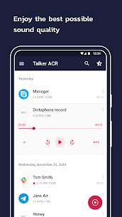 تحميل تطبيق Call Recorder – Talker ACR النسخة المدفوعة مجانا 1