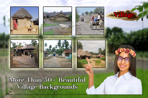 Village Cut Paste Photo Editor