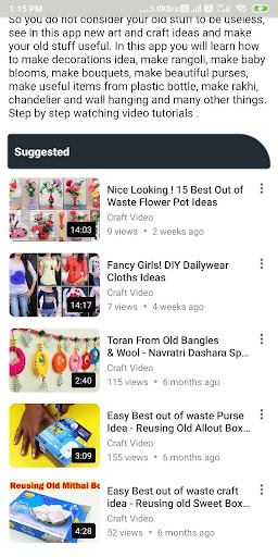 Learn Crafts and DIY Arts by Videos