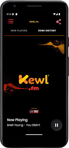 KEWL.fm Screen 2