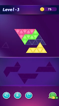 Blocks Triangle Puzzle - Screenshot 3