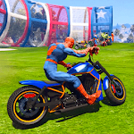 Cover Image of Download Superhero Tricky Bike Race 1.0 APK