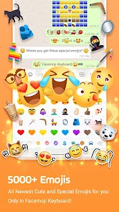 Facemoji Emoji Keyboardamp Fonts Apk 2