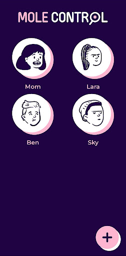 Android application MoleControl - Family Skincare screenshort