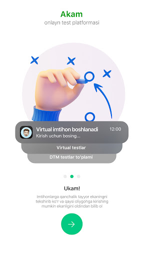 Akam - Onlayn testlar Screen 3