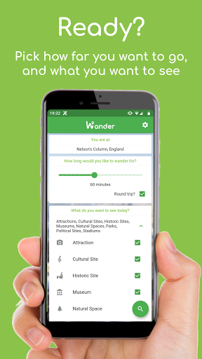 Wander: Nearby Walking Routes Screen 2