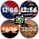 USA Flags watchface theme pack