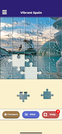 Vibrant Spain Puzzle Screen 3