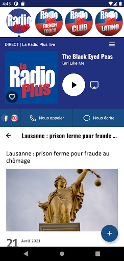 La Radio Plus Screenshot 1 - AppWisp.com