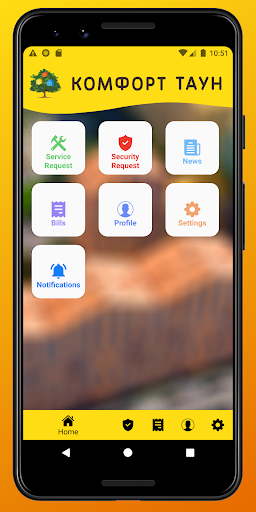 Android application Comfort Town screenshort