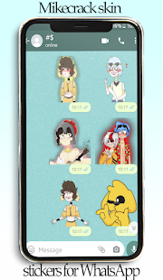 Animated Mikecrack Stickers WAStickerApps 1.0 APK screenshots 3