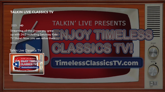 Talkin Live Classics TV