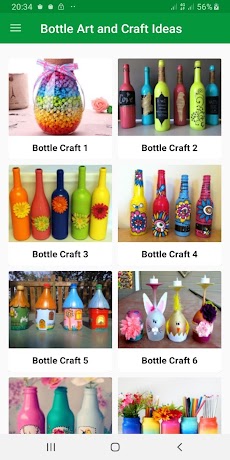 All Bottle Art and Craft Ideasのおすすめ画像1
