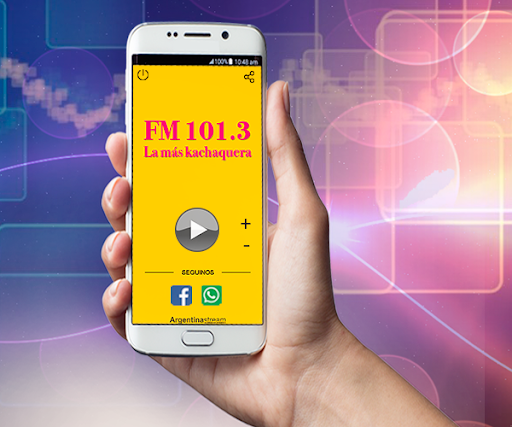 Android application FM 101.3 Moreno screenshort