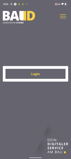 Android application BauID Scan screenshort