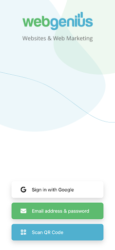 Android application Web Genius screenshort