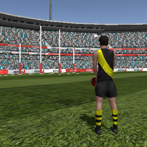 Aussie Rules Goal Kicker logo