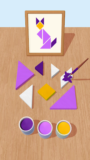 Color Shapes 3D Screen 3