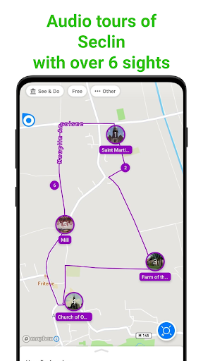 Android application Seclin Tour Guide:SmartGuide screenshort