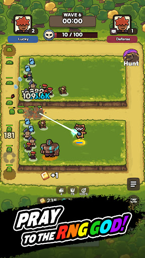 Screenshot of Lucky Defense
