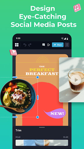 Visme - Graphic Design Maker Screen 3
