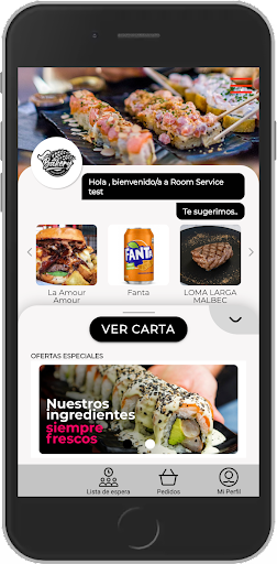 Android application QRmenu screenshort