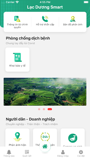Android application Lạc Dương Smart screenshort