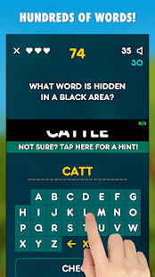 Hidden Word Brain Exercise PRO -kuvakaappaus