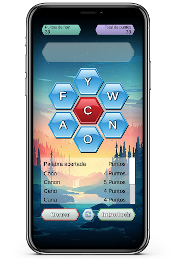 Android application Caza Palabras screenshort