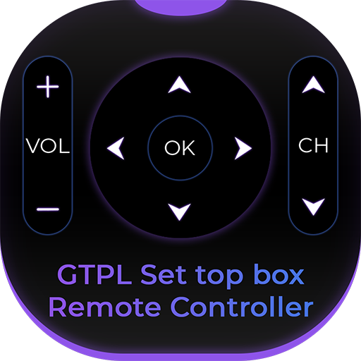 GTPL Set Top Box Remote logo