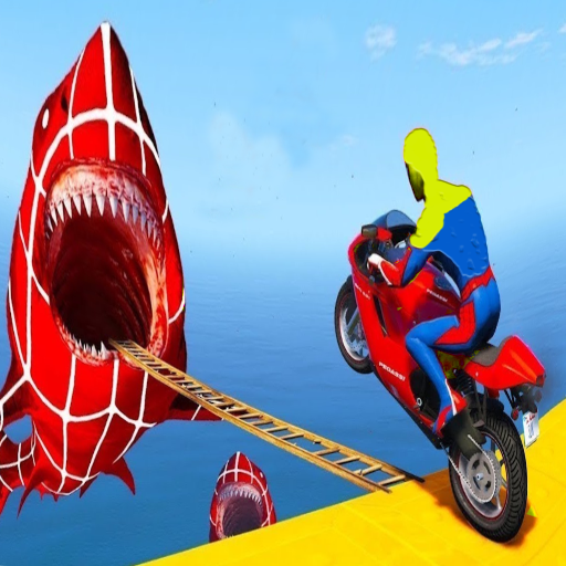 Superhero Flip Bike: Jump Over