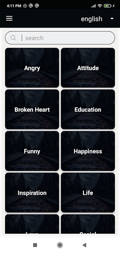 Quotes World Screen 3