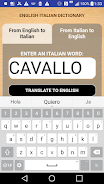 English Italian Dictionary Off Screenshot