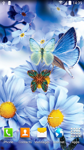 Android application Spring Flower Live Wallpaper screenshort