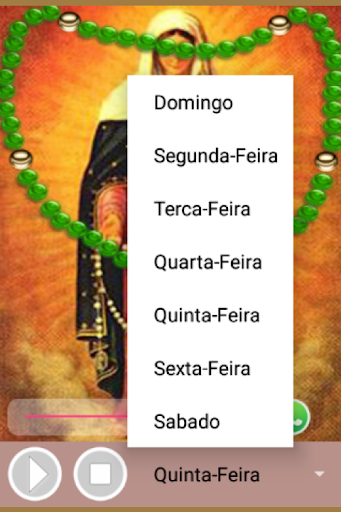 Terço Mariano em Áudio Screen 3