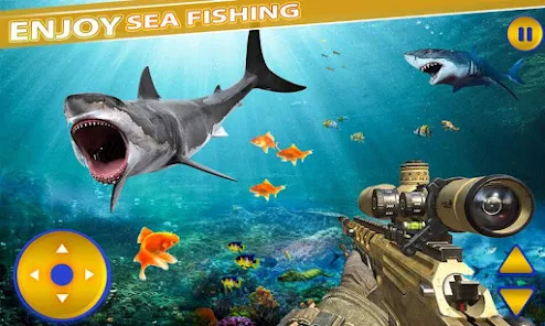 Angry Shark Attack Deep Sea Shark Hunter Games::Appstore