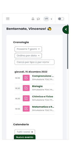 Android application Elearning Unipharmamed screenshort