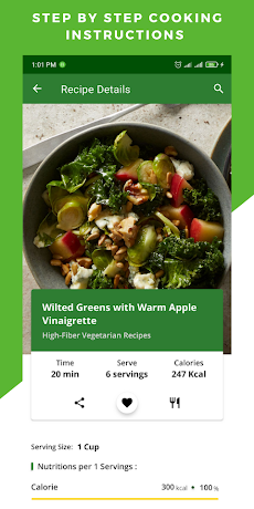 Healthy Vegetarian Recipesのおすすめ画像3
