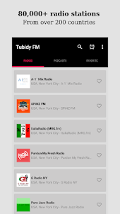 Tubidy FM: Radio & Podcast App